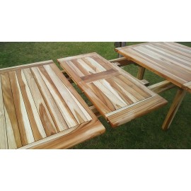 Stół ogrodowy prostokątny drewno Teak, tekowe, 160 cm, meble ogrodowe