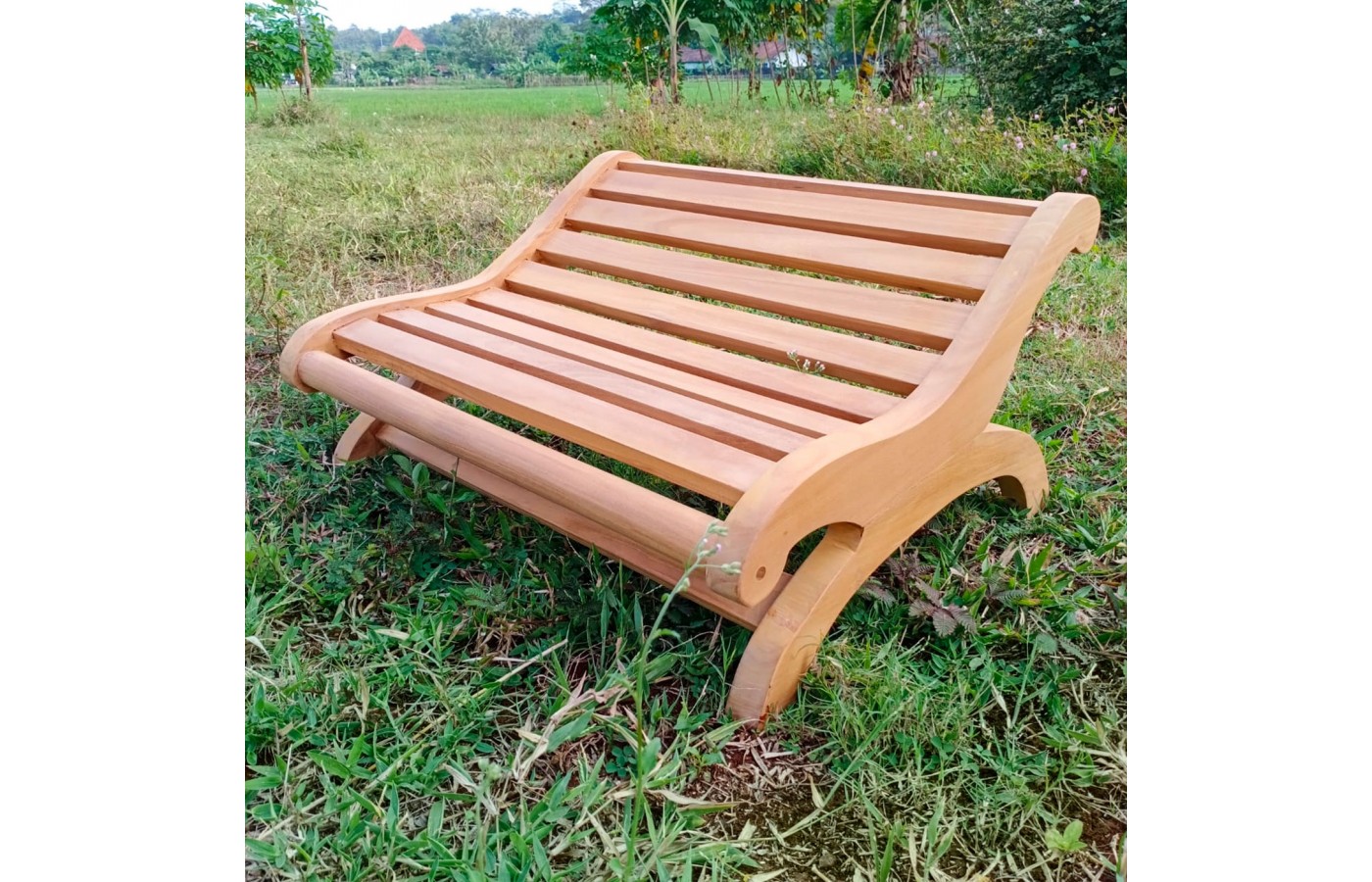 Footstool for plantation's chair, teak