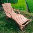 Sebani deck sun lounger, teakwood