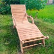 Sebani deck sun lounger, teakwood