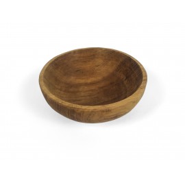 Teak wood bowl