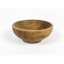 Teak wood bowl