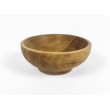 Teak wood bowl