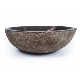 Bali river stone washbasin 45 cm