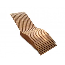 Deck sun lounger - Wave