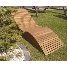 Deck sun lounger - Wave