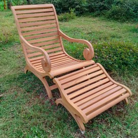 Plantation armchair, teakwood