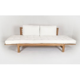 Omi - Japanese style chaise longue, Teak