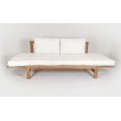 Sofa ogrodowa rozkładana Omi, Teak