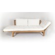 Omi - Japanese style chaise longue, Teak