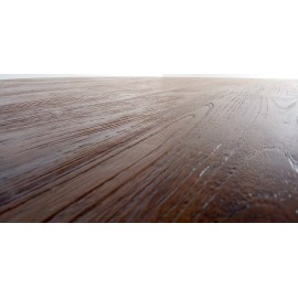 Massive table made of teak wood