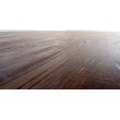 Massive table made of teak wood