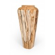 Garden amphora M-size reclaimed wood, teak