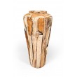 Garden amphora S-size reclaimed wood, teak