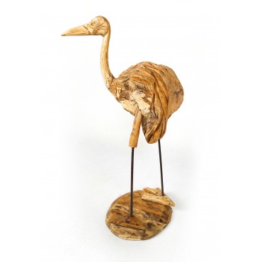 copy of Crane - teak wood...