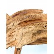 Crane - teak wood carving, L-size