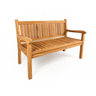 Garden bench Nusa 130, Teak