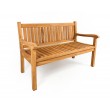 Garden bench Nusa 130 cm teak