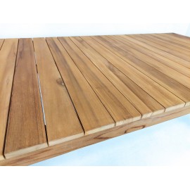 Stół ogrodowy prostokątny drewno Teak, tekowe, 160 cm, meble ogrodowe