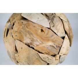 Teak 70 garden ball, teak