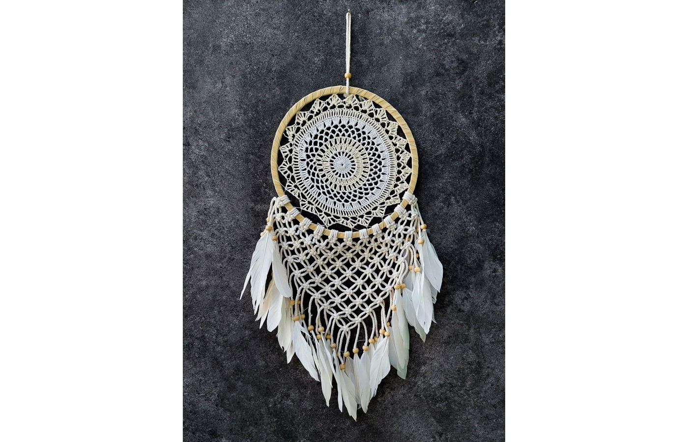 Balinese wall decoration, Dream catcher, Boho