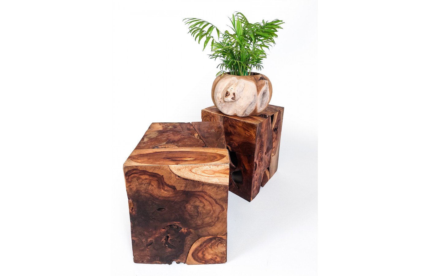 Teak stool