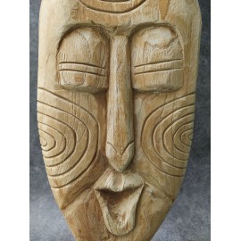 Ethnic mask,  Timor Island, Boho, teak