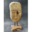 Ethnic mask,  Timor Island, Boho, teak