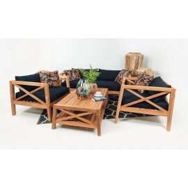 Mataram - a teak wood set of garden furniture