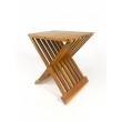 Folding stool SPA20, teak