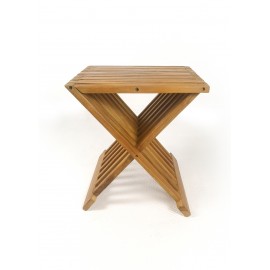 Folding stool SPA20, teak