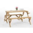 A folding garden bench, Teak