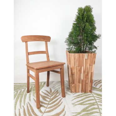 Rustic chair, Teak wood
