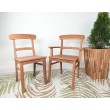 Rustic chair, Teak wood