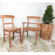 Rustic chair, Teak wood