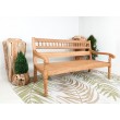 Garden teak bench Baruna 150 cm