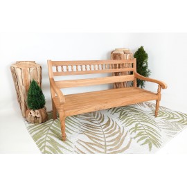 Garden teak bench Baruna 150 cm