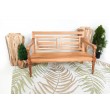 Garden teak bench  120 cm