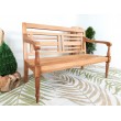 Garden teak bench  120 cm