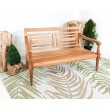 Garden teak bench  120 cm