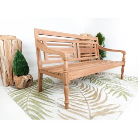 Ławka ogrodowa Papan 150 cm teak