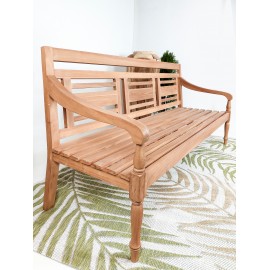 Garden teak bench Papan 150 cm