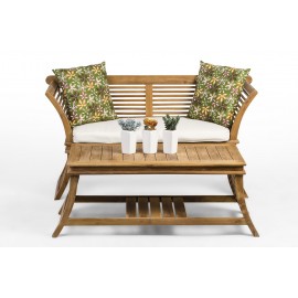 Set of garden furniture AUSTER, teak wood