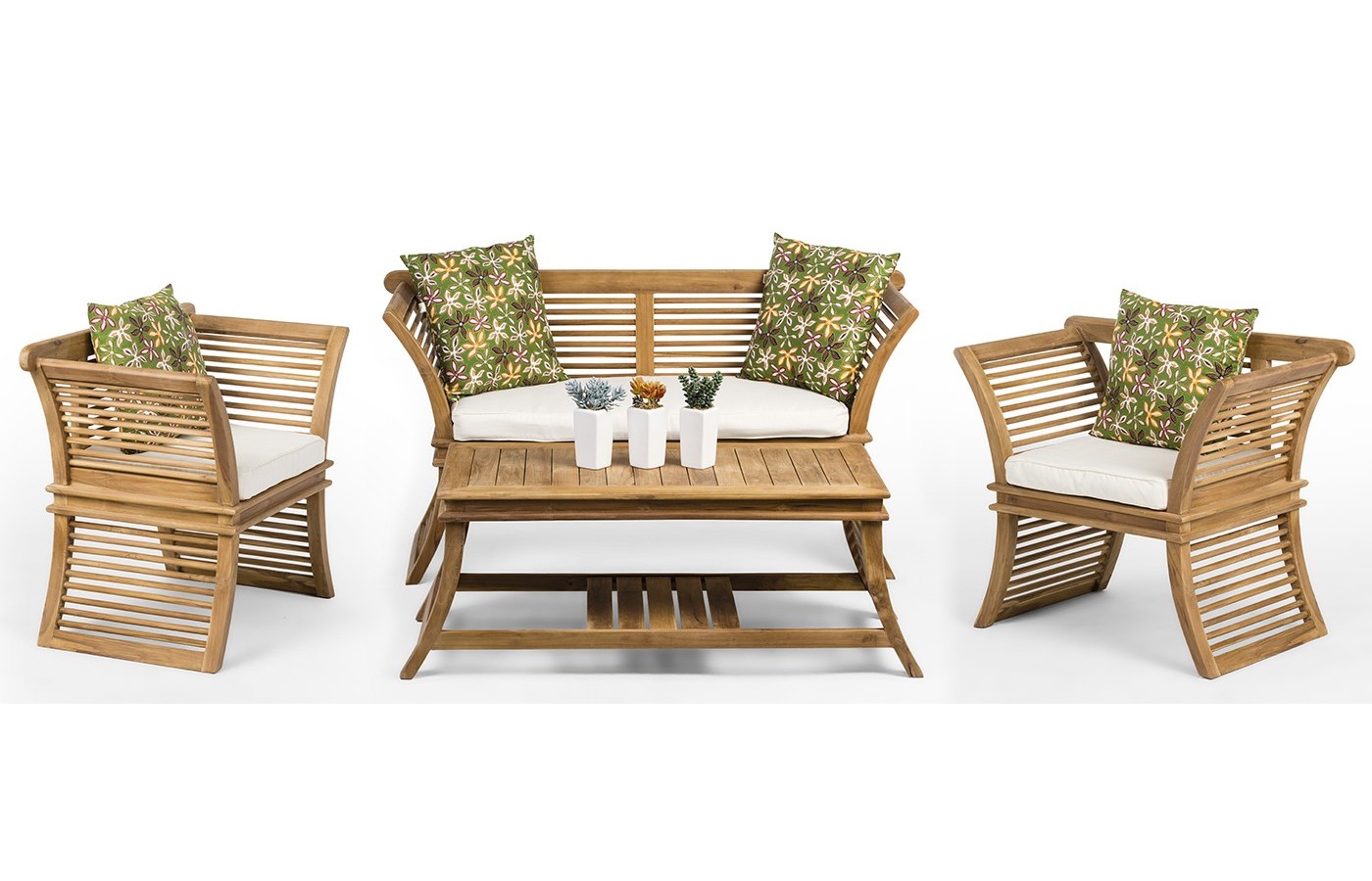 Set of garden furniture AUSTER, teak wood