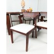 Dining set - table with 6 chairs solid WERU wood