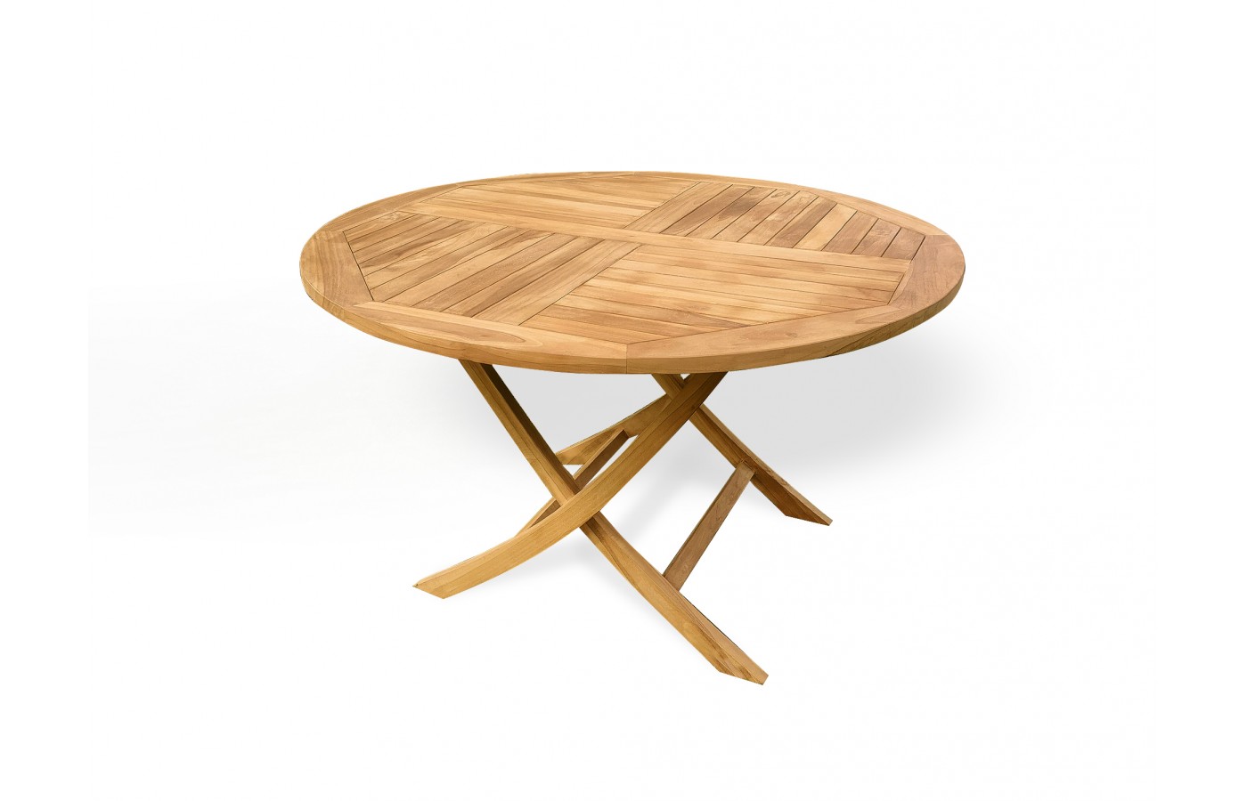 Folding garden table Andir - 120/ 75 cm, Teak wood