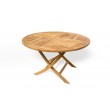 Folding garden table Andir - 120/ 75 cm, Teak wood