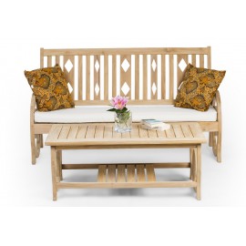 Dedun - a teak wood set of garden furniture