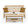 Dedun - a teak wood set of garden furniture