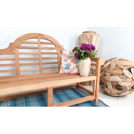 Garden teak bench Tirawa150 cm